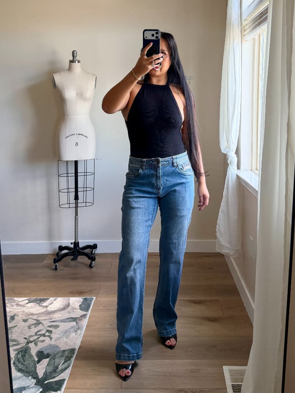 Vintage Straight Leg Jeans 32x34 | PreAna Medium Wash Denim | Y2K Classic Fit
